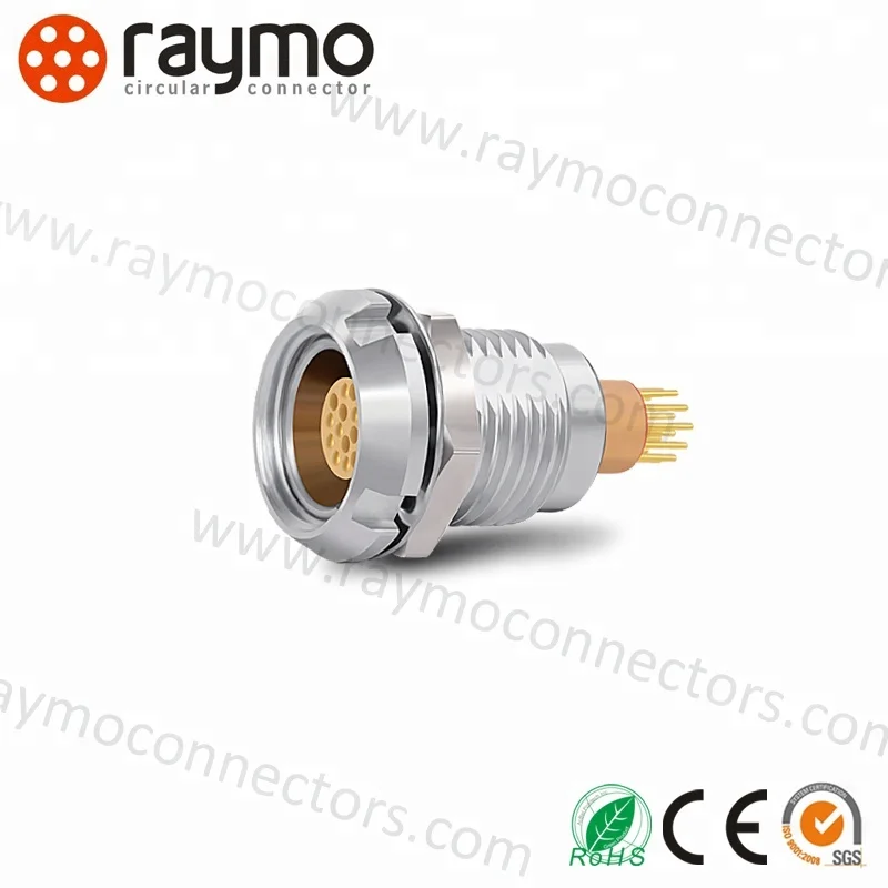 high quality compatible connector ECG 0B 4pin push pull circular connector