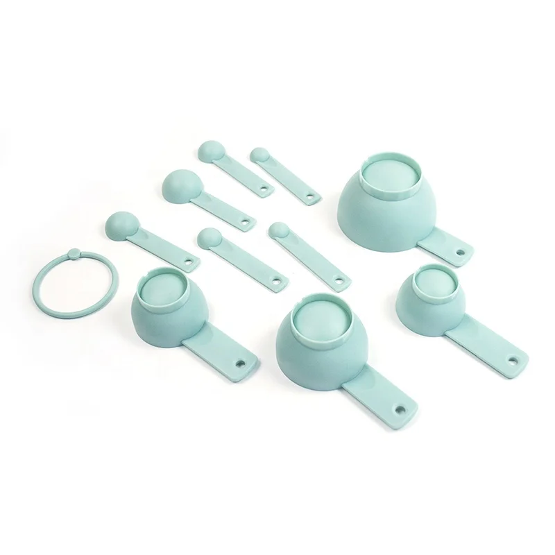 Wholesale Kitchen Powder Coffee Measuring Tools Set Plastic Measuring Spoon And Cup Set
