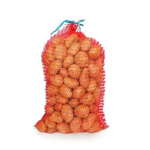 Heavy Duty Plastic Red Color Mesh Bag Storage Onion Bag