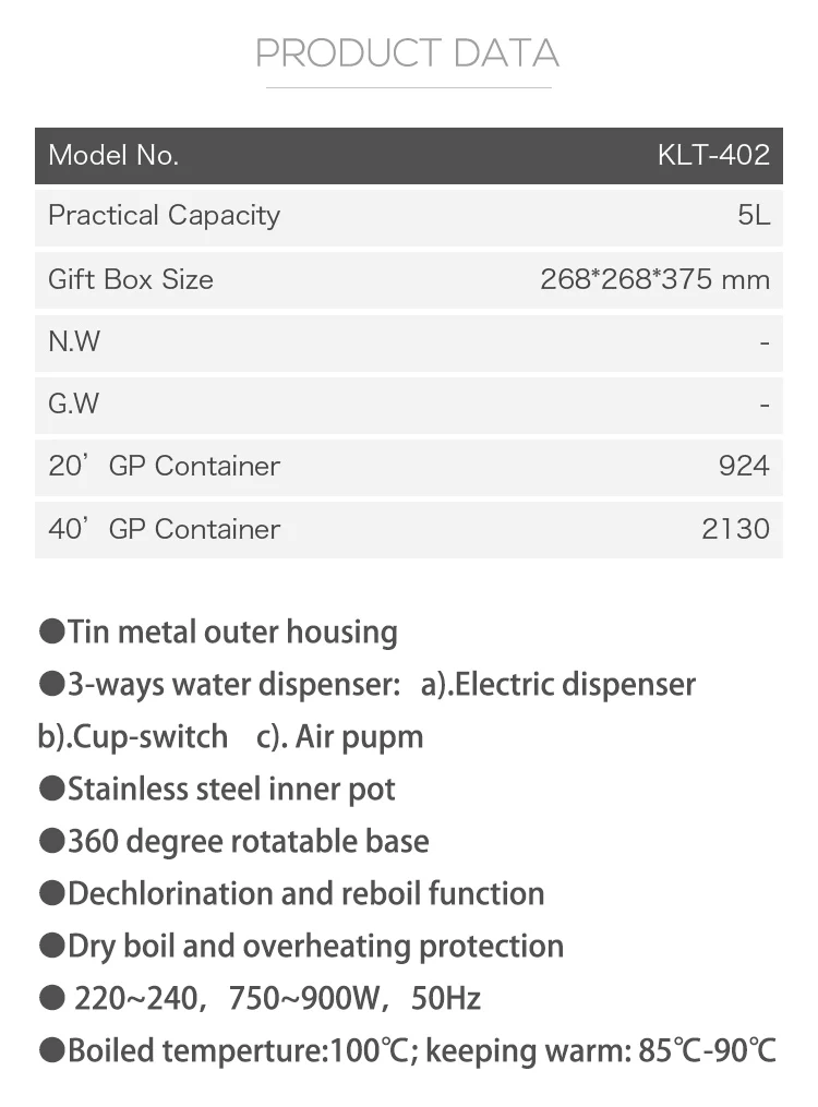 
4.2L Electric Kettle with hot water pot electric Air Pots,zhongshan electric appliance 