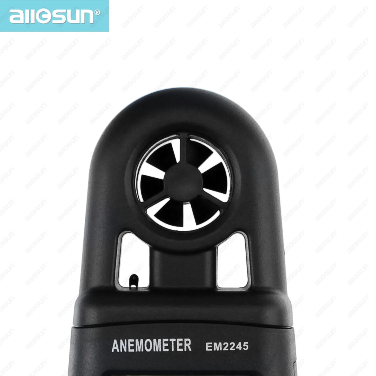 Цифровой анемометр All-sun EM2245, ручной измеритель скорости ветра, ЖК-дисплей, измеритель скорости воздуха, расхода воздуха