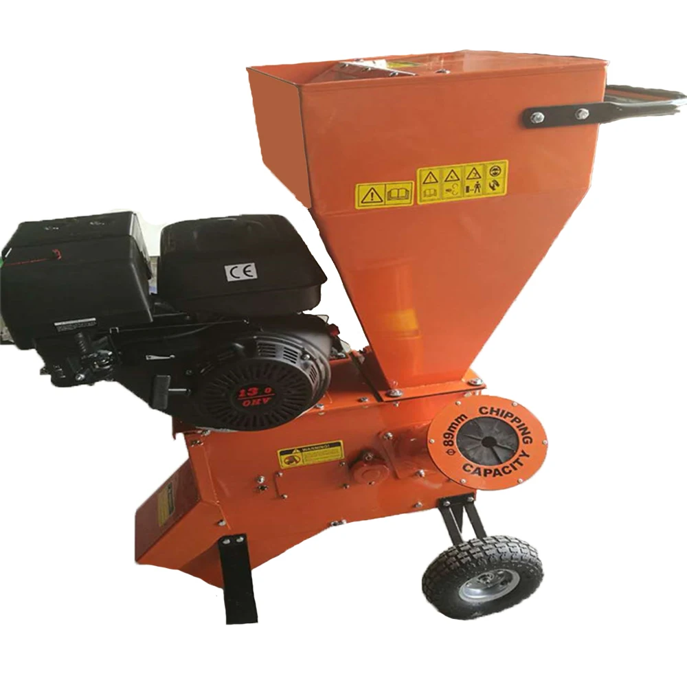 
2019 new type gasoline chipper shredder wood chipper shredder 