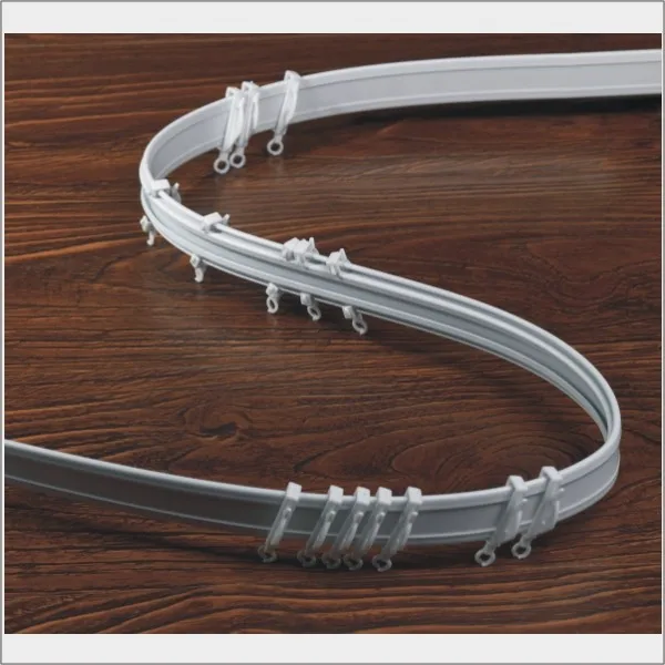 Американский рельсовый захват, занавес, раздвижное окно, разделитель комнаты, пластиковый сгибаемый рельс для занавесок