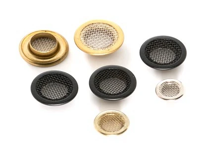 Wholesale bag accessory gold plating hat mesh metal ring eyelet