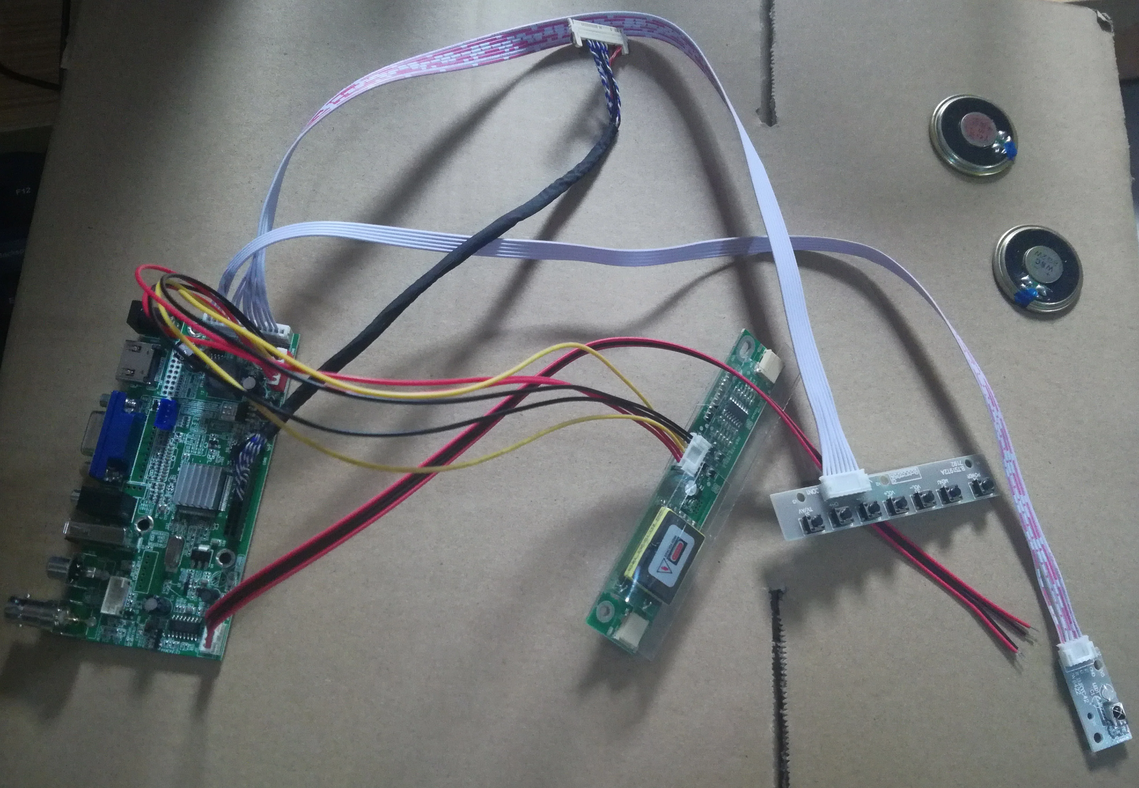 V59-BNC LCD AD Board LCD monitor Driver board with AV/USB/VGA/HDM-input/BNC