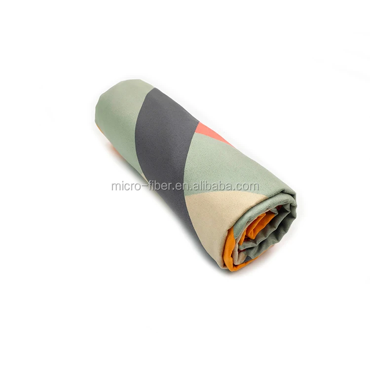 Высококачественное Полосатое впитывающее полотенце из микрофибры с индивидуальным принтом