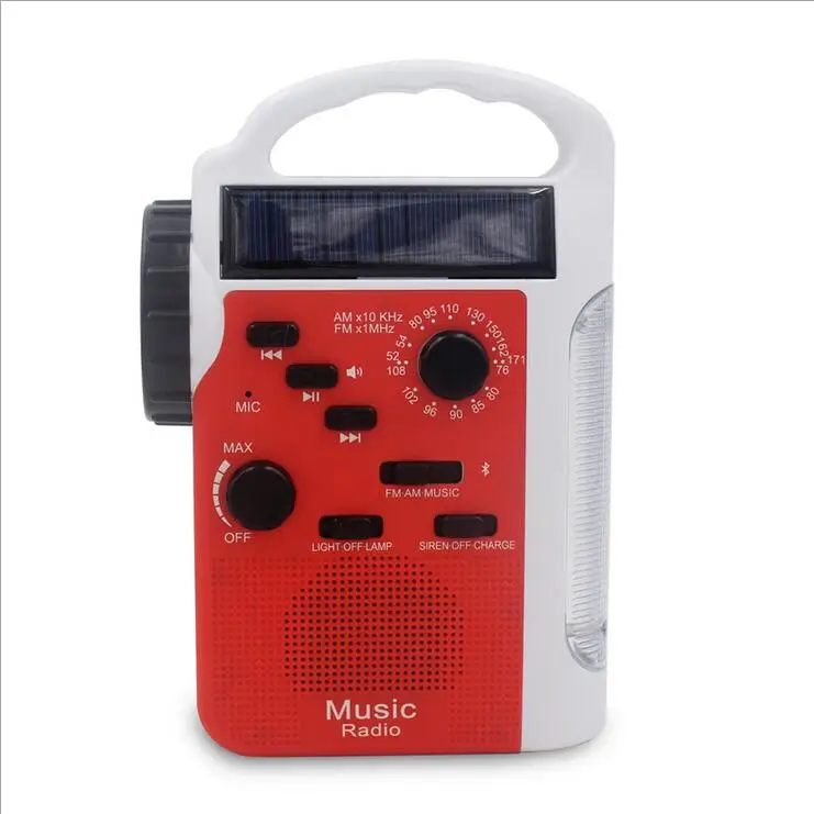 Survival Radio Outdoor Emergency Led Light Small Multiband Micro Am Fm Portable solar radios with usb