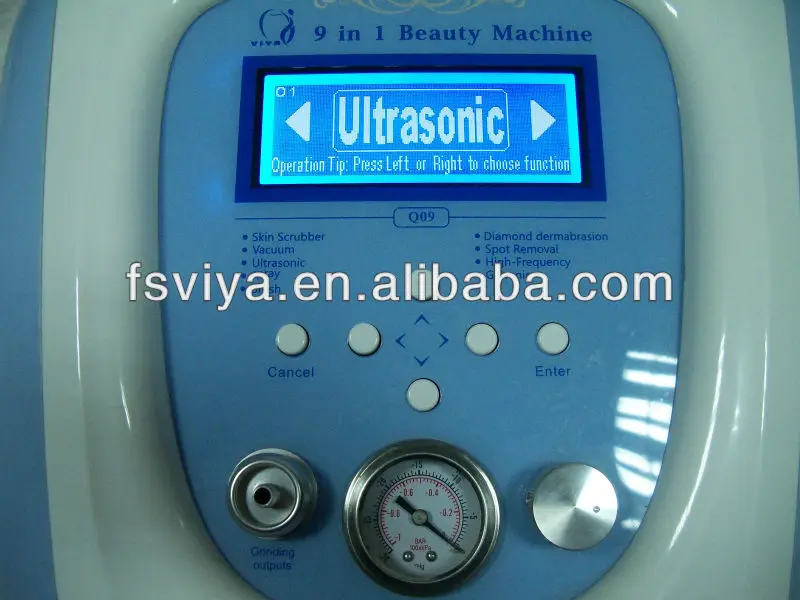 VY-Q09 Nuskin 9 in 1 multifunction beauty equipment /Face Care remove blackhead dead  Machine