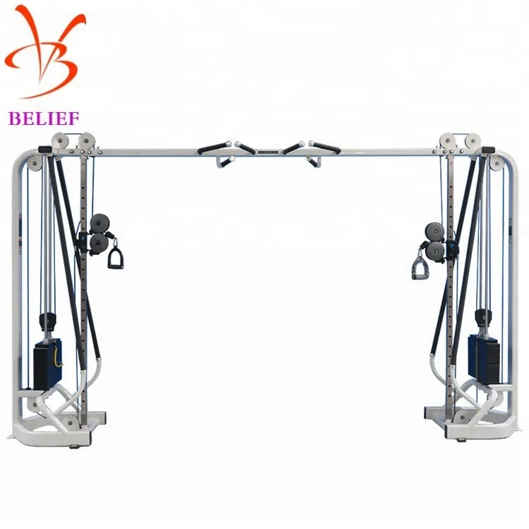 Высококачественное оборудование для тренажерного зала, профессиональное оборудование для фитнеса, машина для пересечения кабеля