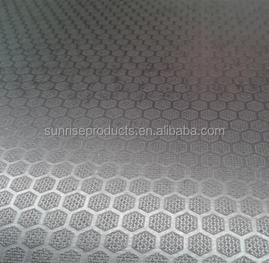 
Hexagon Anti-Slip film faced plywood for construction 