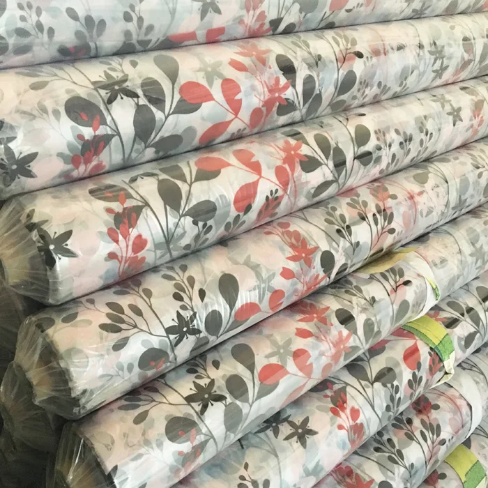 Hot Sale Printed PVC Transparent Tablecloth with Reach Standard