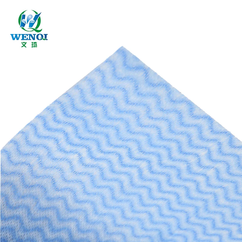 Viscose polyester kitchen cleaning cloths spunlaced nonwoven J cloth for household cleaning