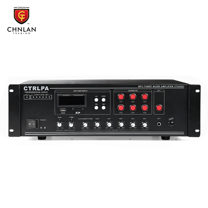 CT9450U 350 Вт 450 Вт высокой мощности Bluetooth аудио усилитель микшер-усилитель акустическая система