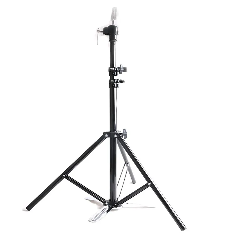 Professional Hair Salon Adjustable Mannequin Head Wig Stand Holder Mannequin Head Stand Tripod