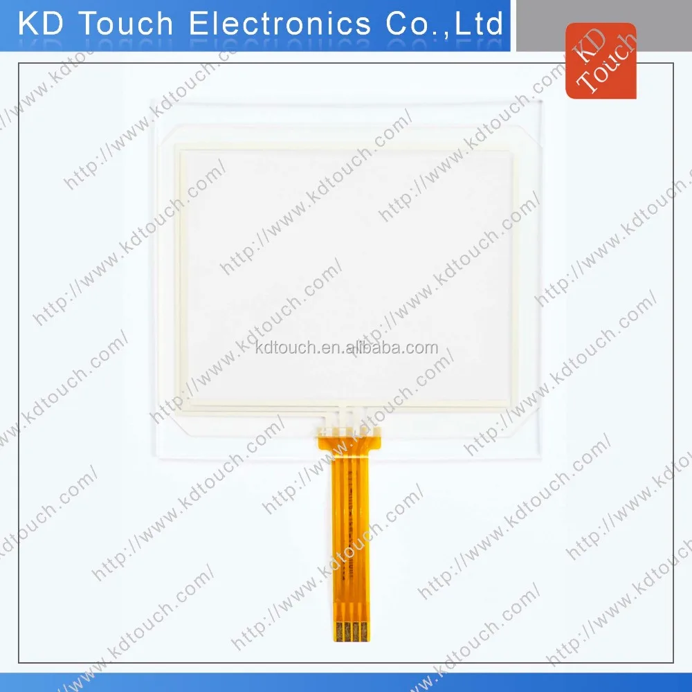 High transparency Overlay assembled with 5 inch 4 wires touch panel by OCA Optical Clear