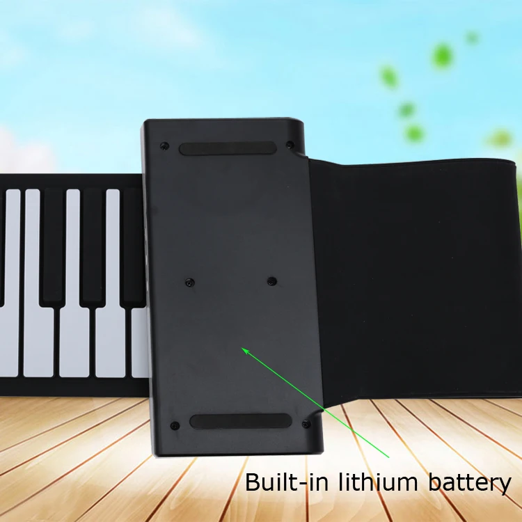 Bora 88 keys roll up electronic midi grand piano