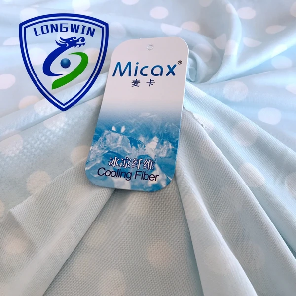 Спортивное охлаждающее полотенце 100, Крутое ощущение, нейлоновая трикотажная спортивная ткань Джерси для одежды