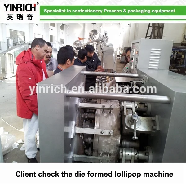 Best type flat lollipop manufacturing machine