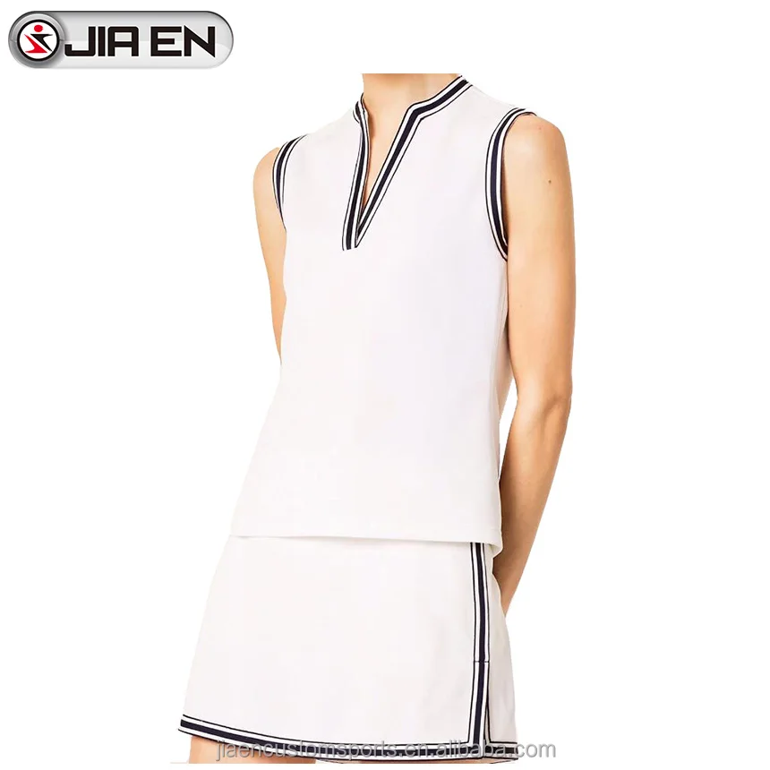 
Wholesale sublimation printing netball uniforms custom newest tennis wear 