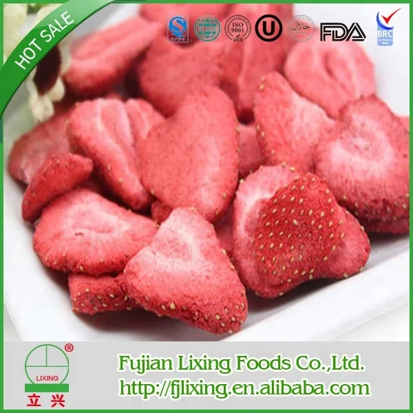 Hot sale 100% pure natural organic high quality  Freeze dried fruit of strawberry