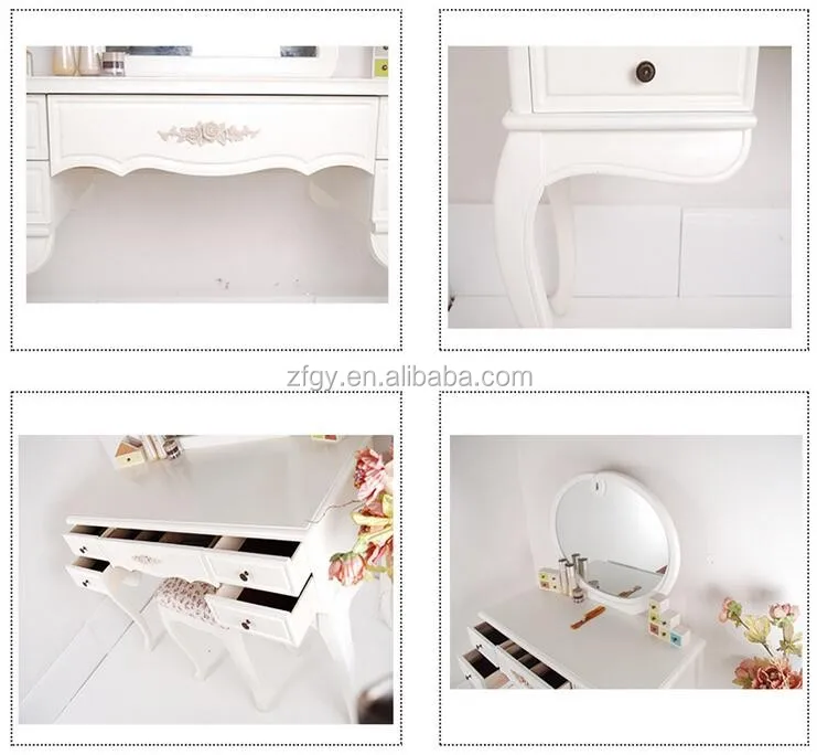 
The princess table makeup simple make-up dresser exports the virtue 