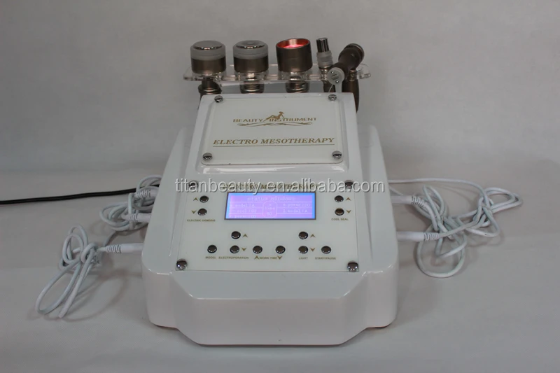 Salon portable rf Cryo mesotherapy facial lifting/ electro therapy mesotherapy no needle machine/ Meso Injector gun price