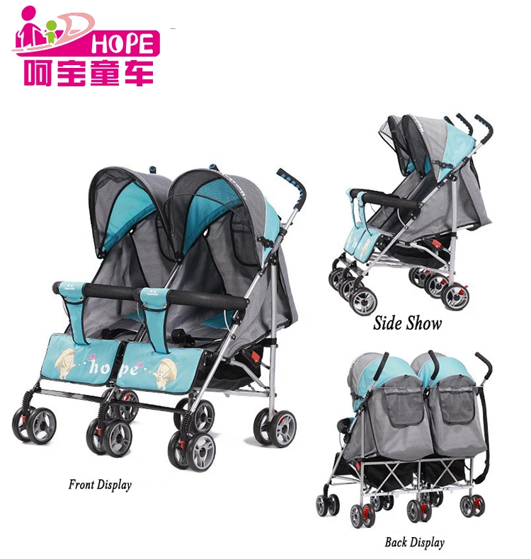 Double Baby Stroller for Twins
