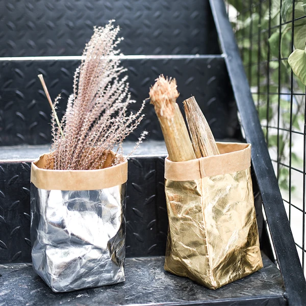 Высокое качество, индивидуальный простой дизайн, водонепроницаемая моющаяся сумка Tyvek из крафт-бумаги в скандинавском стиле