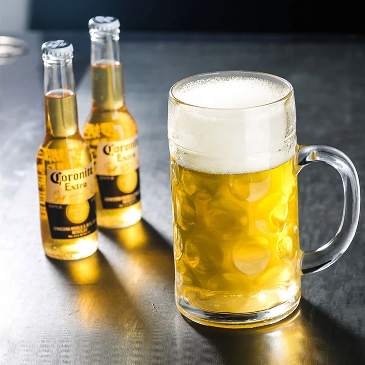 1 l beer stein bubble 1 liter glass beer mug 1000ml