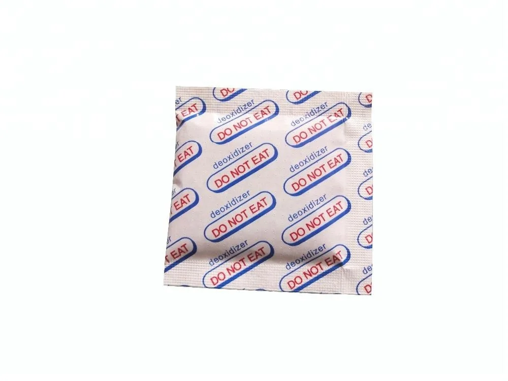 Food grade oxygen absorber packets for food packaging