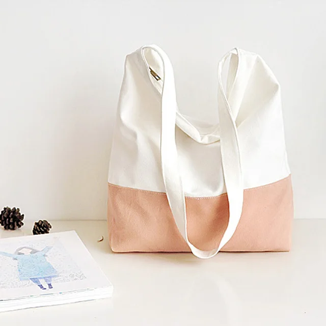 
 Пользовательская Мода триколор мозаика Женская Холщовая Сумка через плечо сумка-тоут  