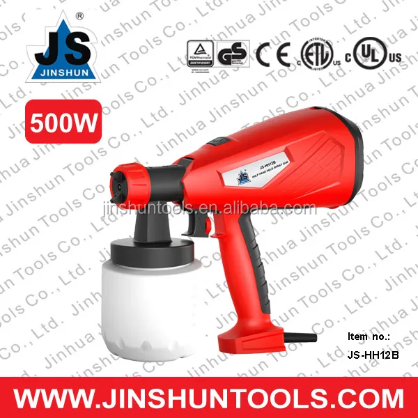 JS HVLP pepper spray gun sprayer 500W JS-HH12B