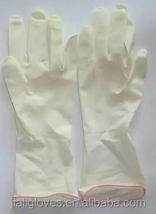 Latex gloves finger textured /Surgical Glove Powdered&Powder Free byCE ISO