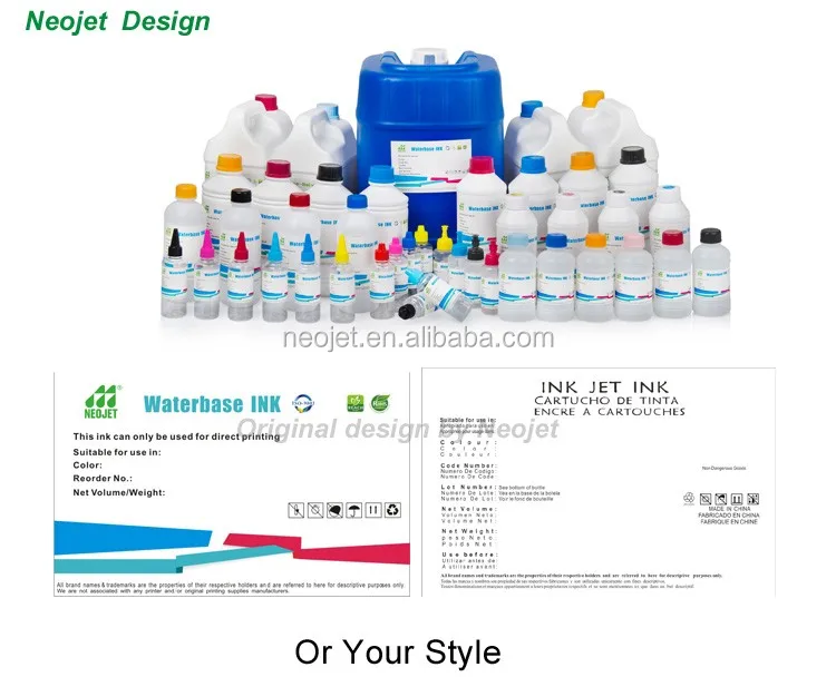  Универсальные чернила для окрашивания настольного компьютера совместимые с Epson HP Brother Canon CISS