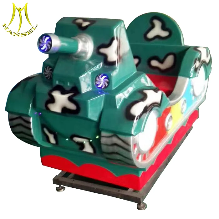 Hansel amusement park games tank coin operated rides