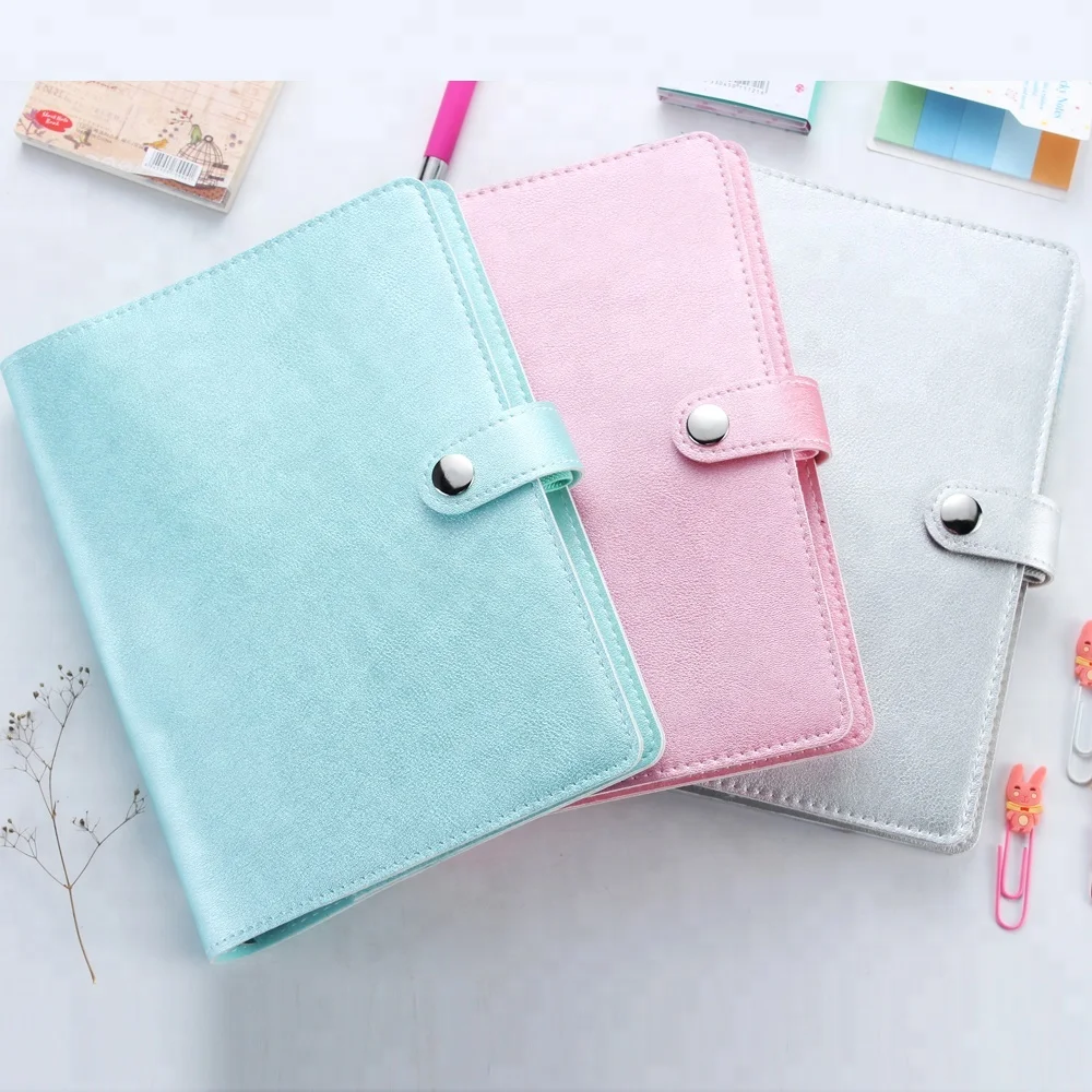 Блокнот А5/А6/А7 на спирали, модный Еженедельный Органайзер из искусственной кожи, записная книжка, дневник, многоразовый кожаный