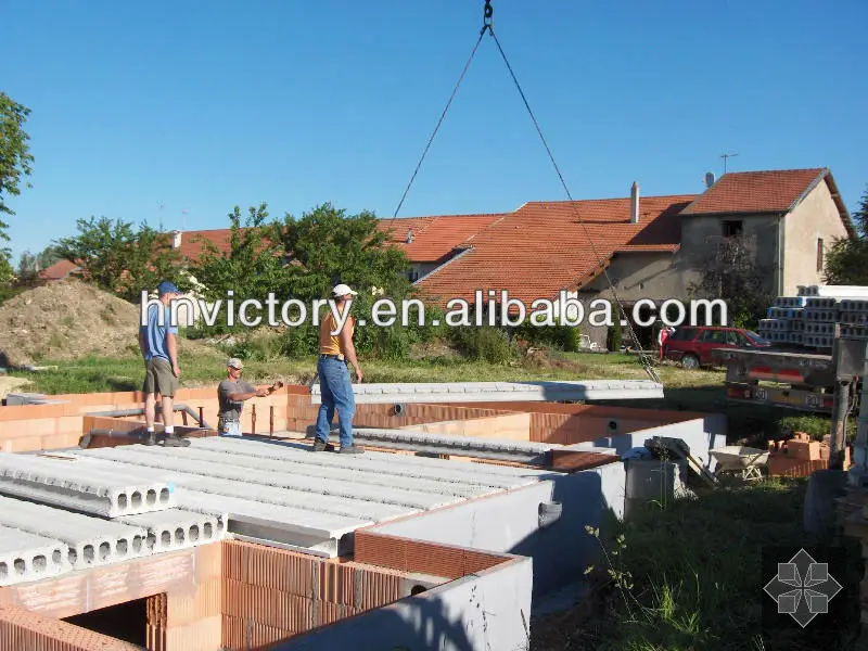 Prestressed precast concrete hollow core floor slab/roof slab machine for construction material machinery