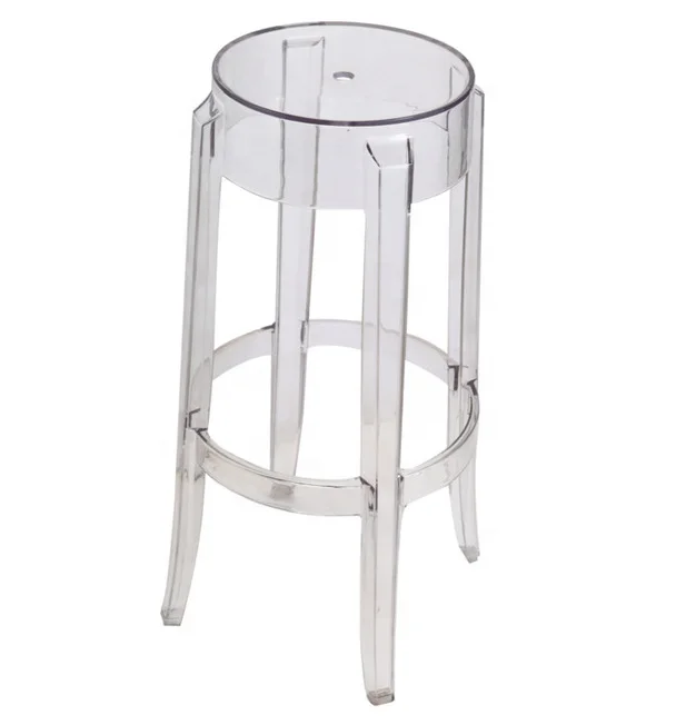 Acrylic Interlude Bianca Clear Counter Stool,Counter Stool,Acrylic Counter Stool