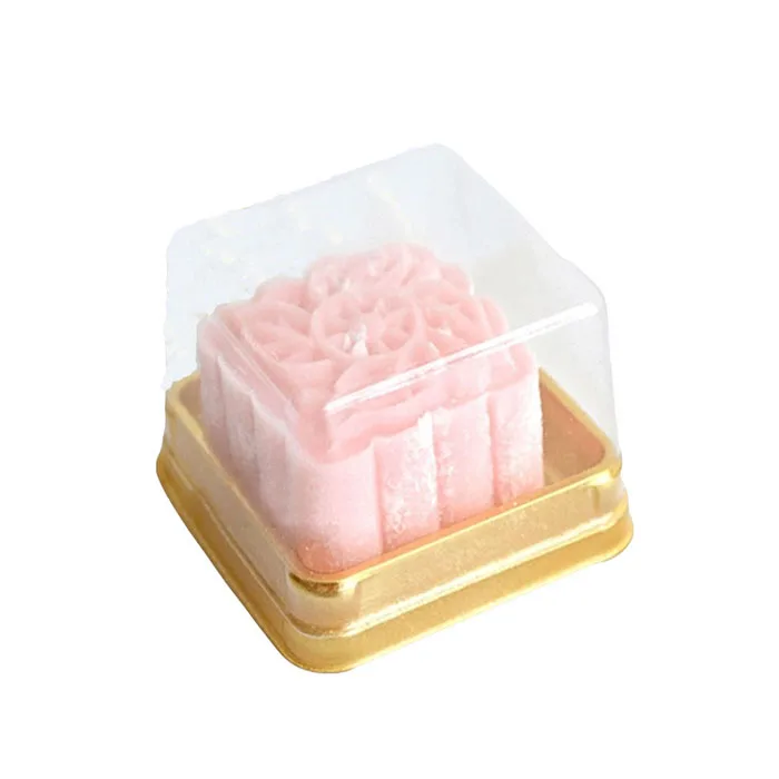 Прозрачные квадратные блистерные пластиковые одноразовые коробки для пищевых продуктов для домашних животных