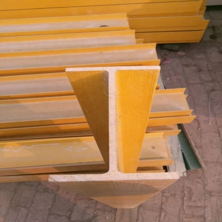 High strength FRP plastic structural beams for construction