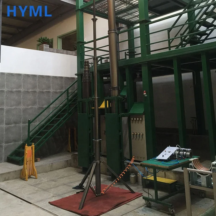 telescopic mast for mobile Communication, camera and lighting