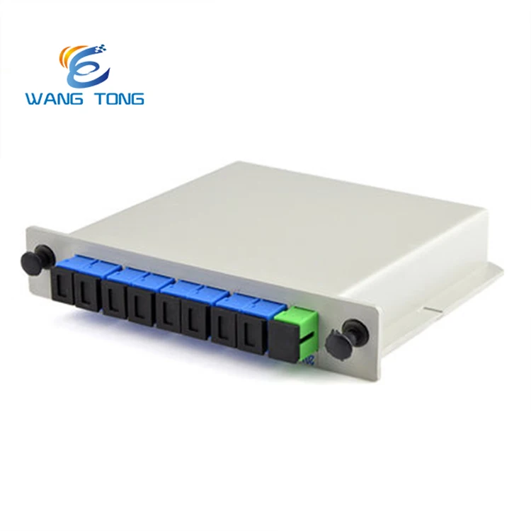 New products lgx box fiber optic cassette module 1x8 plc splitter
