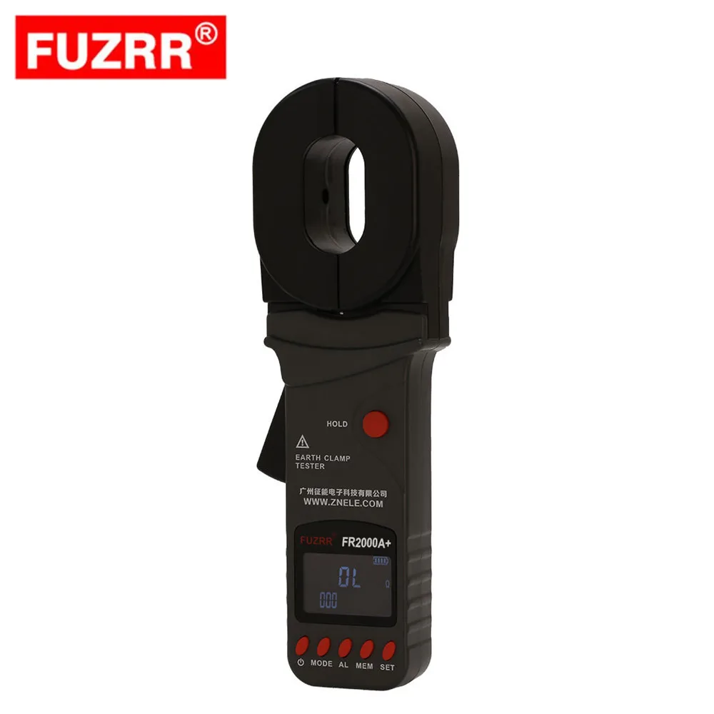 FR2000A+ Digital Clamp On Earth Resistance Tester Factory supply OEM