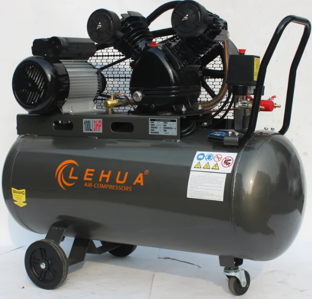 GOOD quality 3HP 100L air compressors portable 2 cylinders