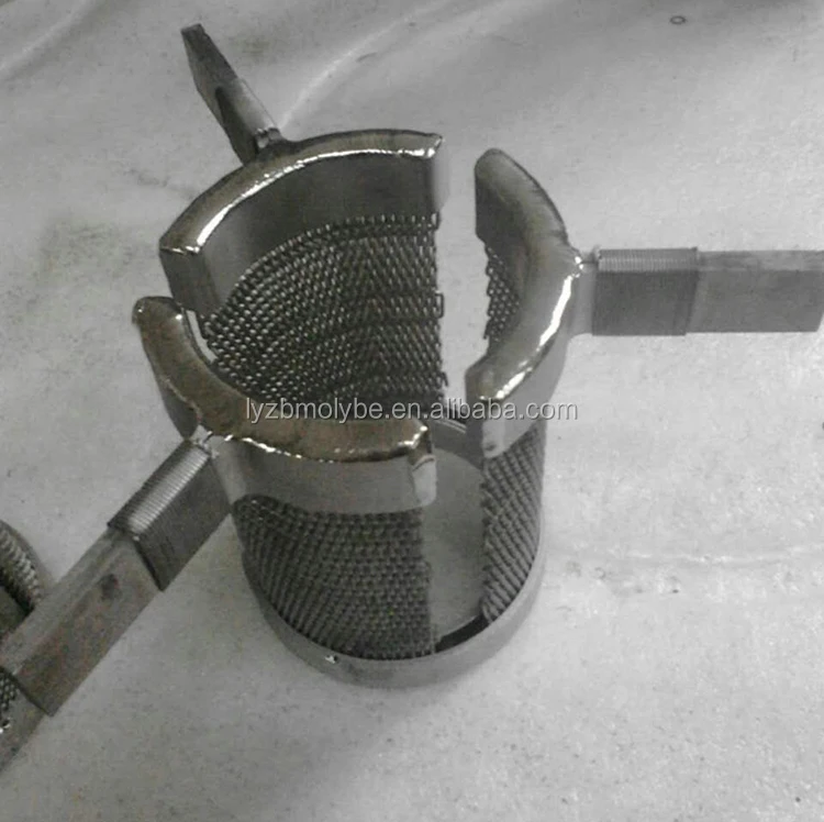 Best quality pure Tungsten wire mesh heater Tungsten heating element