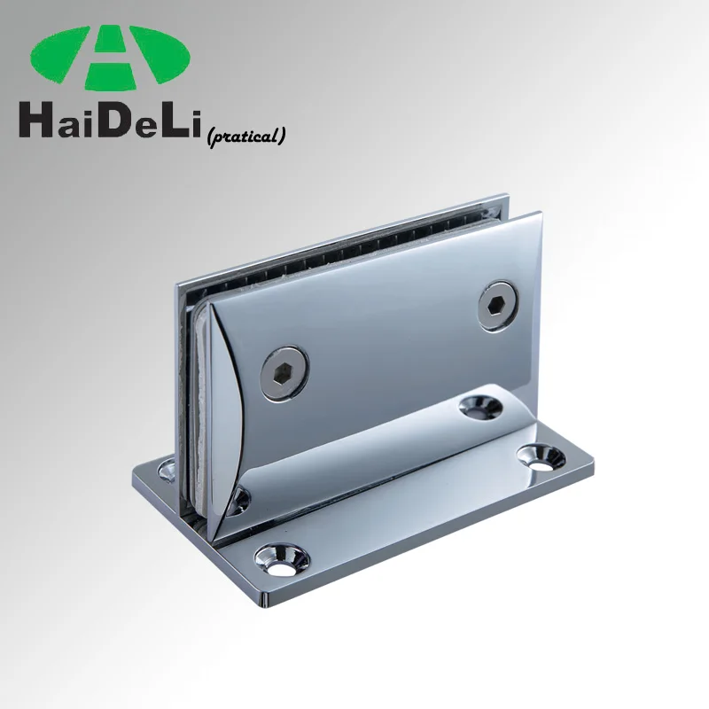 
HaiDeLi 304 stainless steel glass door clamp or shower hinge H-7308B 