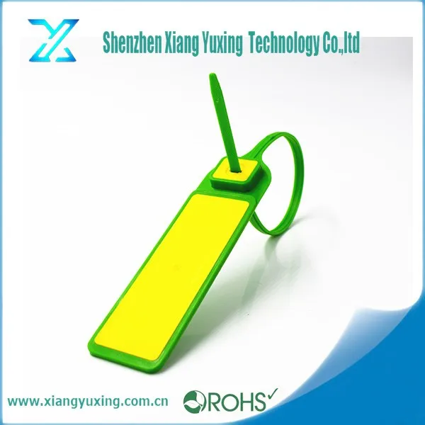 RFID галстук zip печать тег пассивный rfid тегом