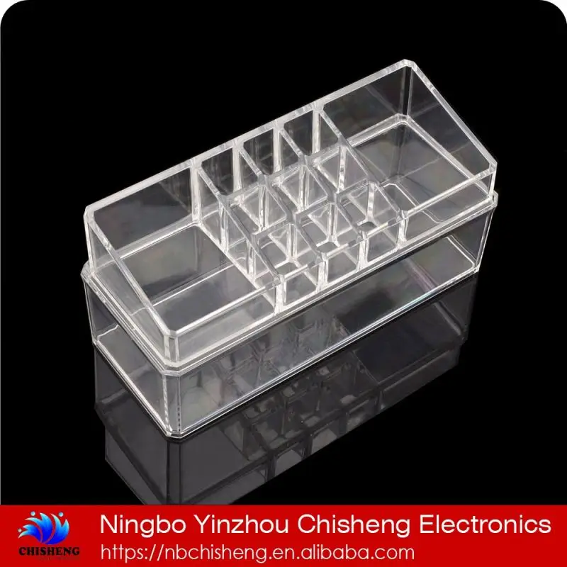 Wholesale cheap factory directly clear acrylic cosmetic & makeup organizer drawer