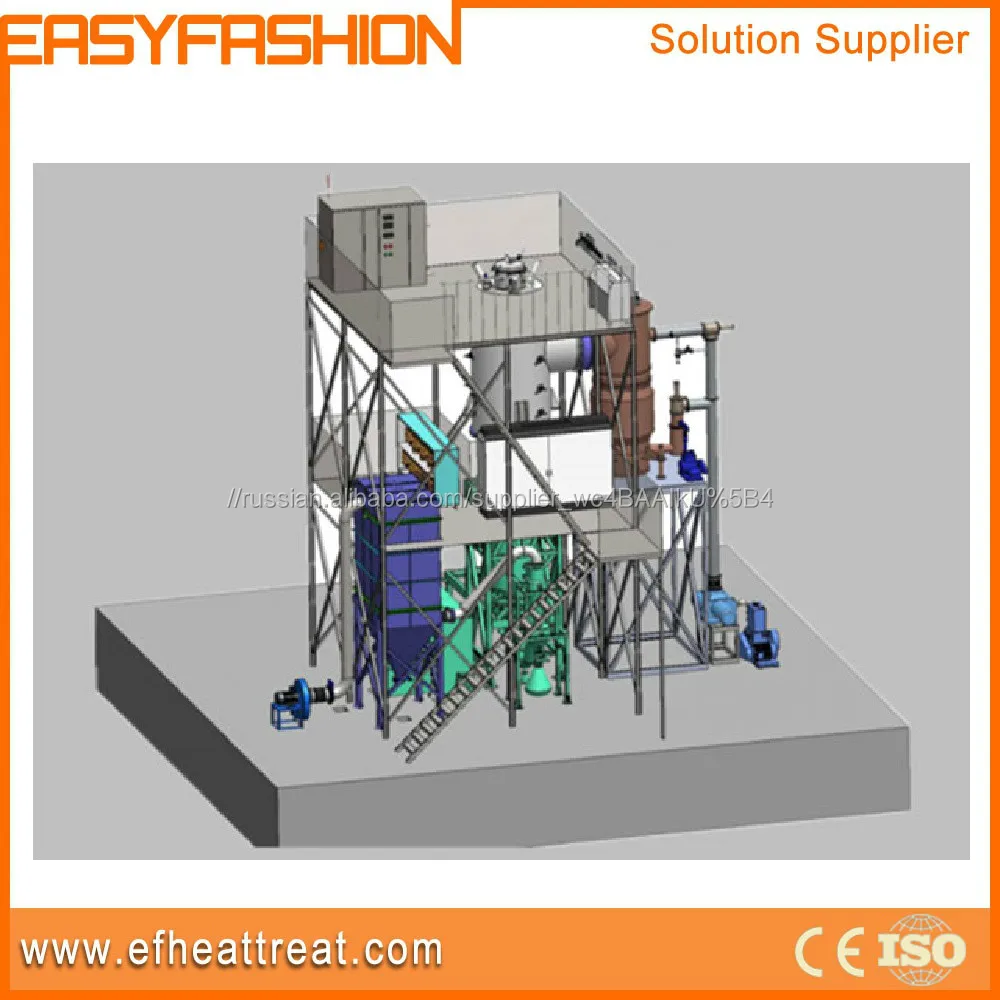 Индукционная плавка электрода с распылением газом, EIGA