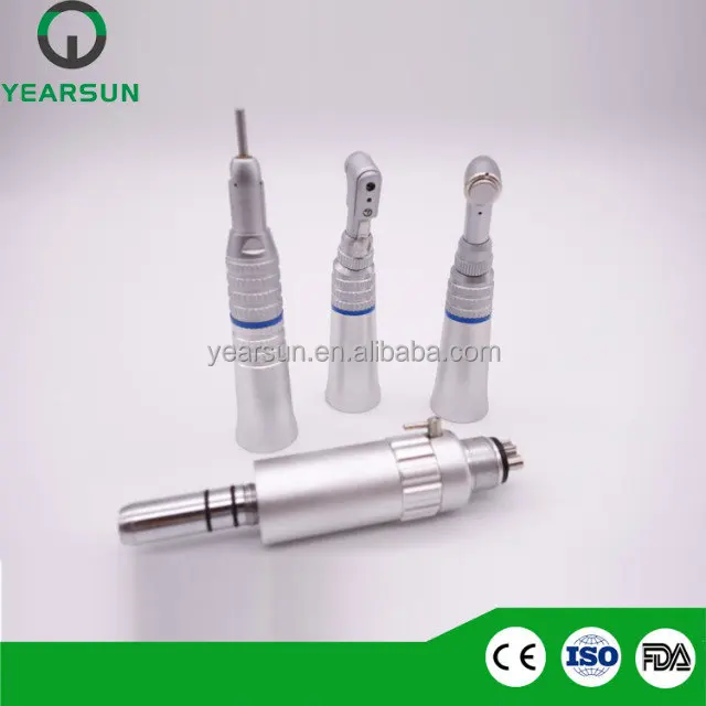 Yearsun dental instrument kit contra angle handpiece airmotor and straight handpiece external